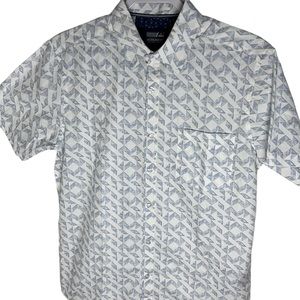 Monument Cotton Button Up Shirt Men’s Size M